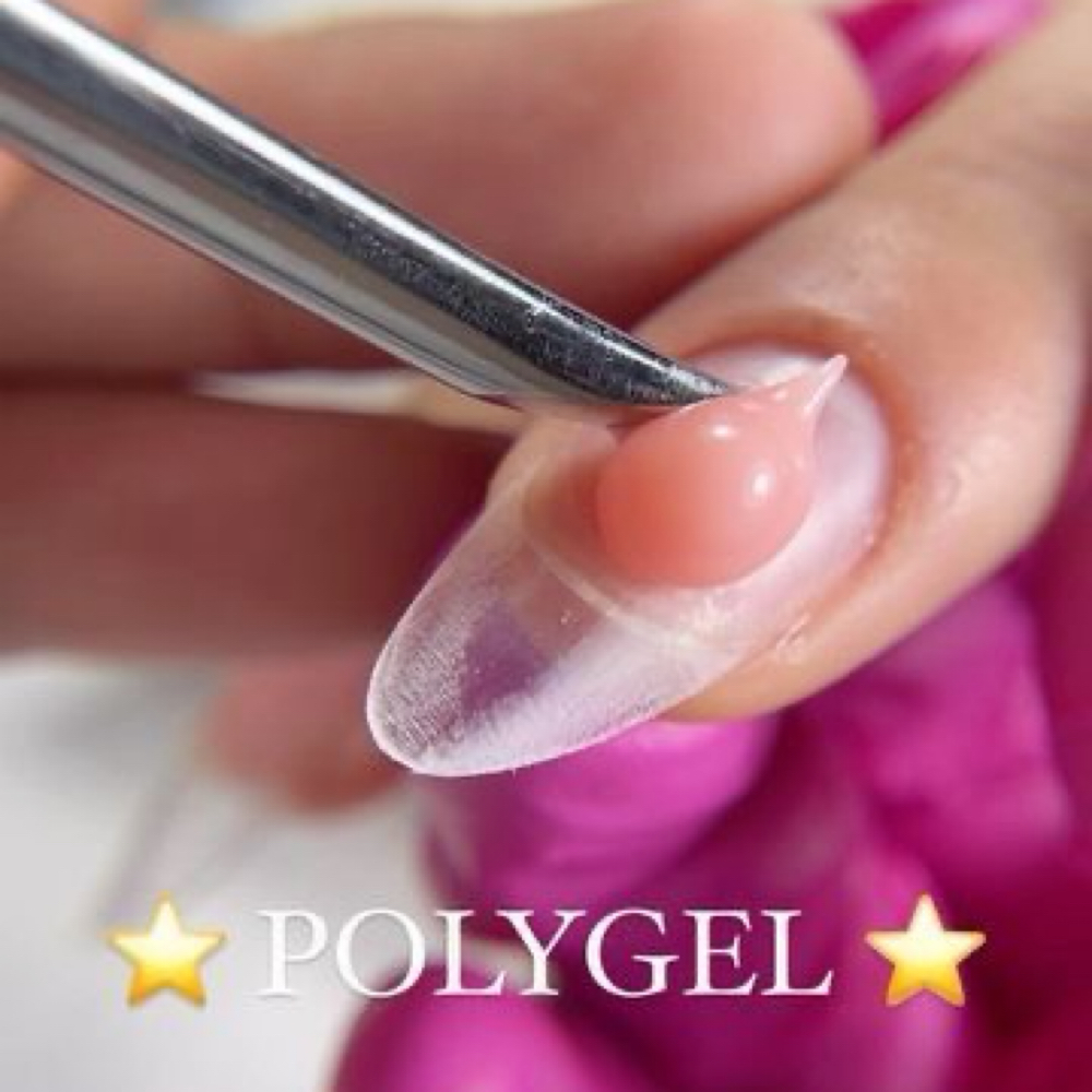 Polygel Full Set at Wilgard Golden Beauty in Philadelphia, PA