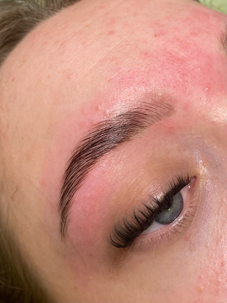 Brow Lamination, Wax & Tint