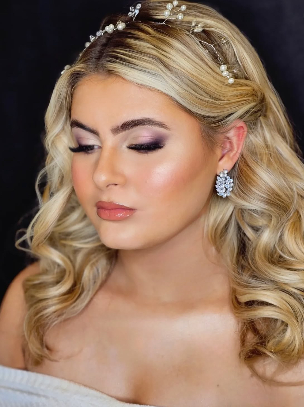 Bridal makeup trial