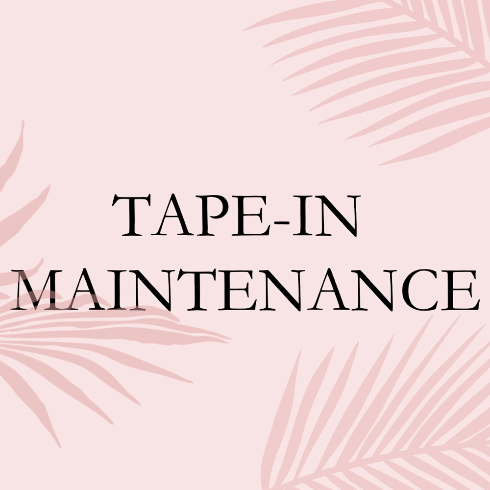 Tape-In Maintenance