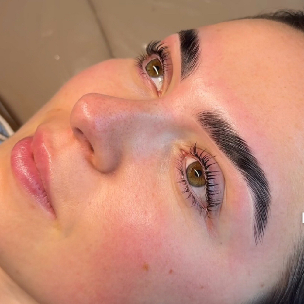 Model Korean Lift + Brow Lami at Pretty Little Beauty LLC in Phoenix, AZ