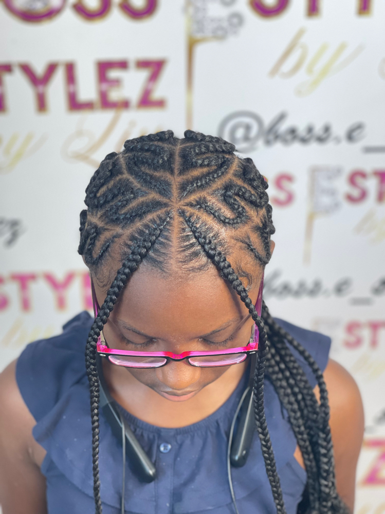 Kids 7-8 Stitch Braids