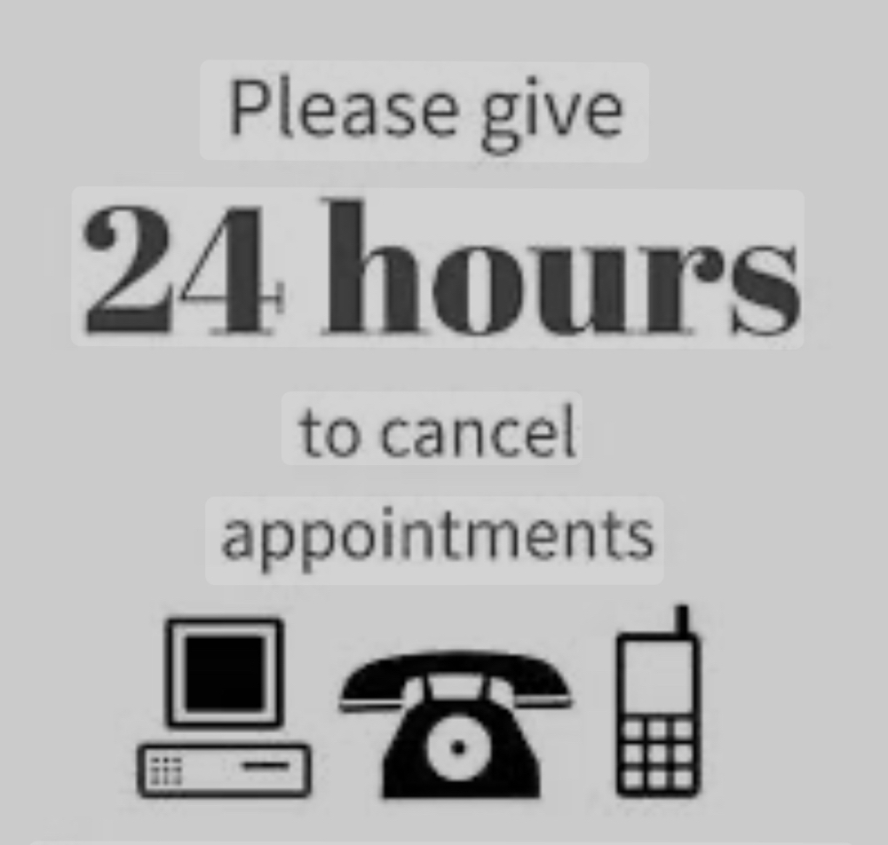 Cancelation/ No Show