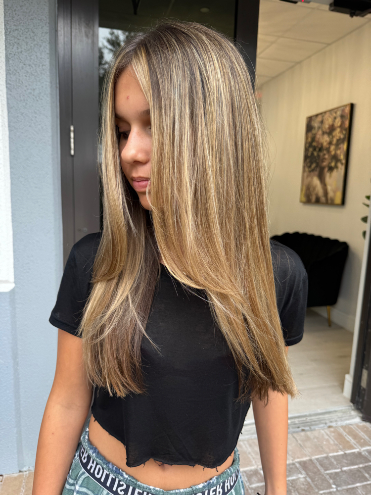 Teen Cut & Style at Liz Does My Hair in Royal Palm, FL