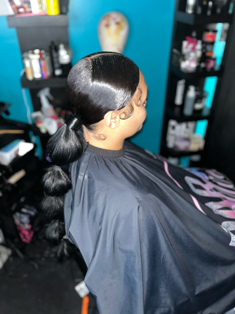 Bubble Ponytail