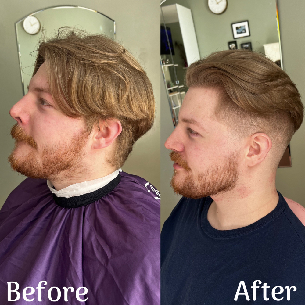 Haircut With Beard