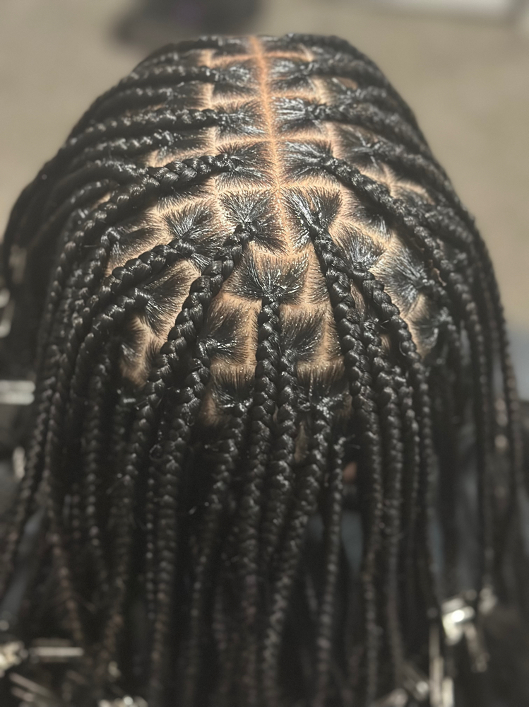 Part & Start Small Knotless
