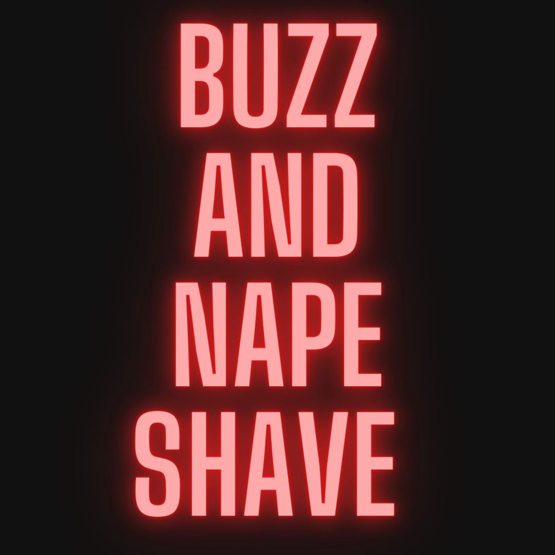 Buzz and Nape Shave