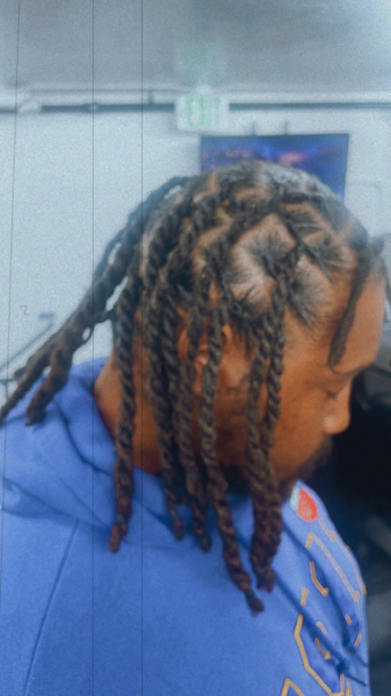 Loc Retwist-Shoulder Length