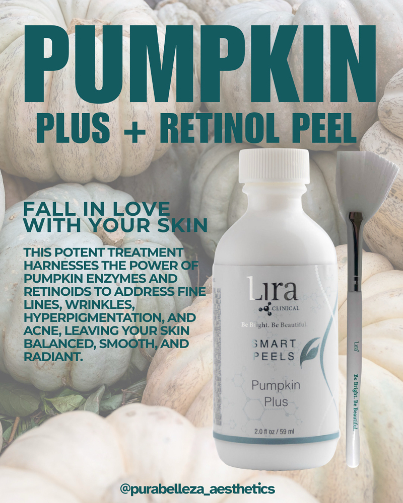 Pumpkin Plus Peel at Pura Belleza Aesthetics in Avondale, AZ