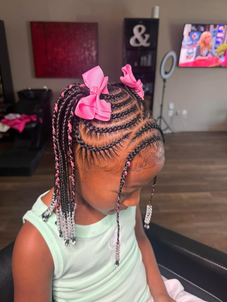 Kid Braids (cornrow Styles Only) at LaidByHaley in Little Rock, AR