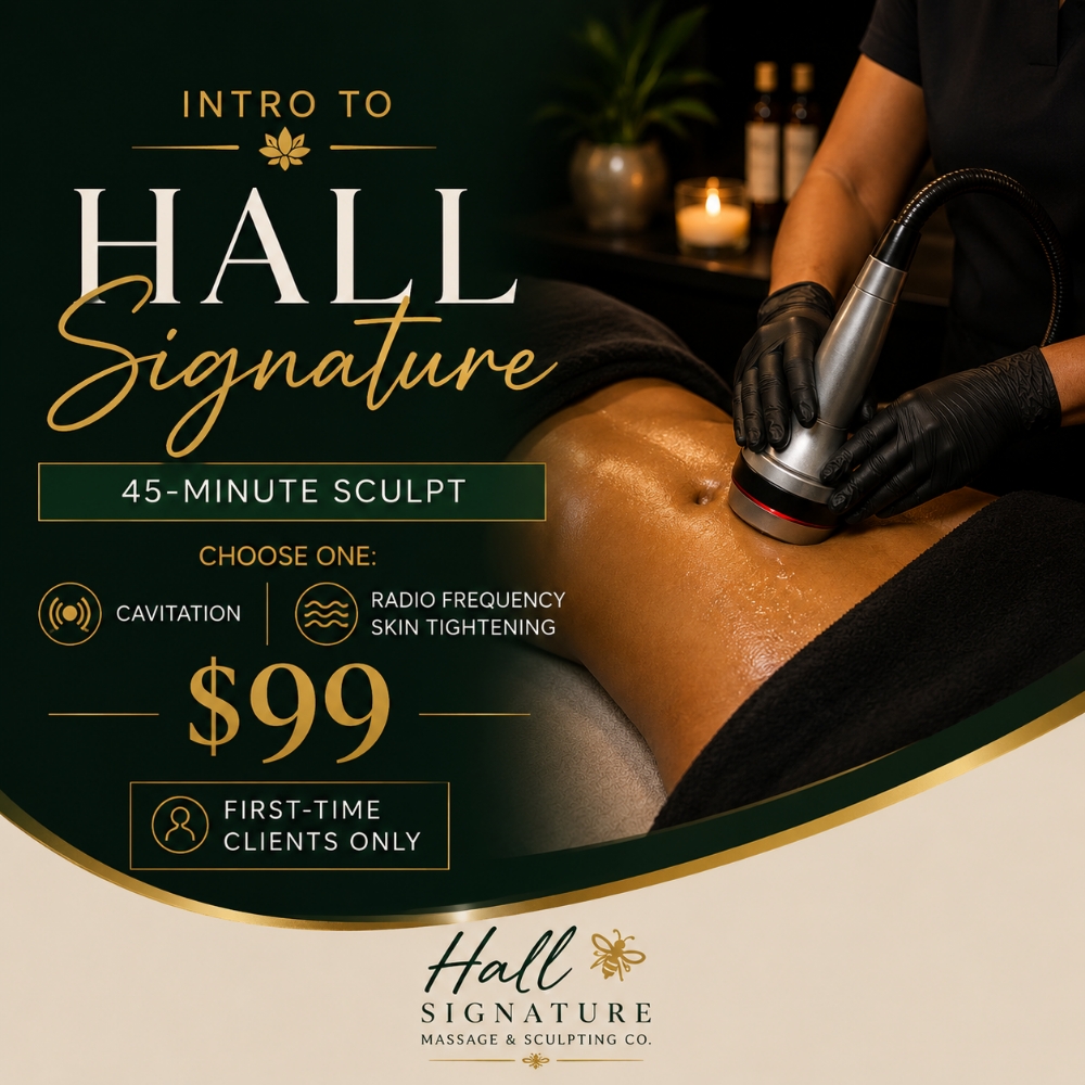 Intro to Hall Signature Sculpt at Hall Signature Massage & Sculpting Co. in DeSoto, TX