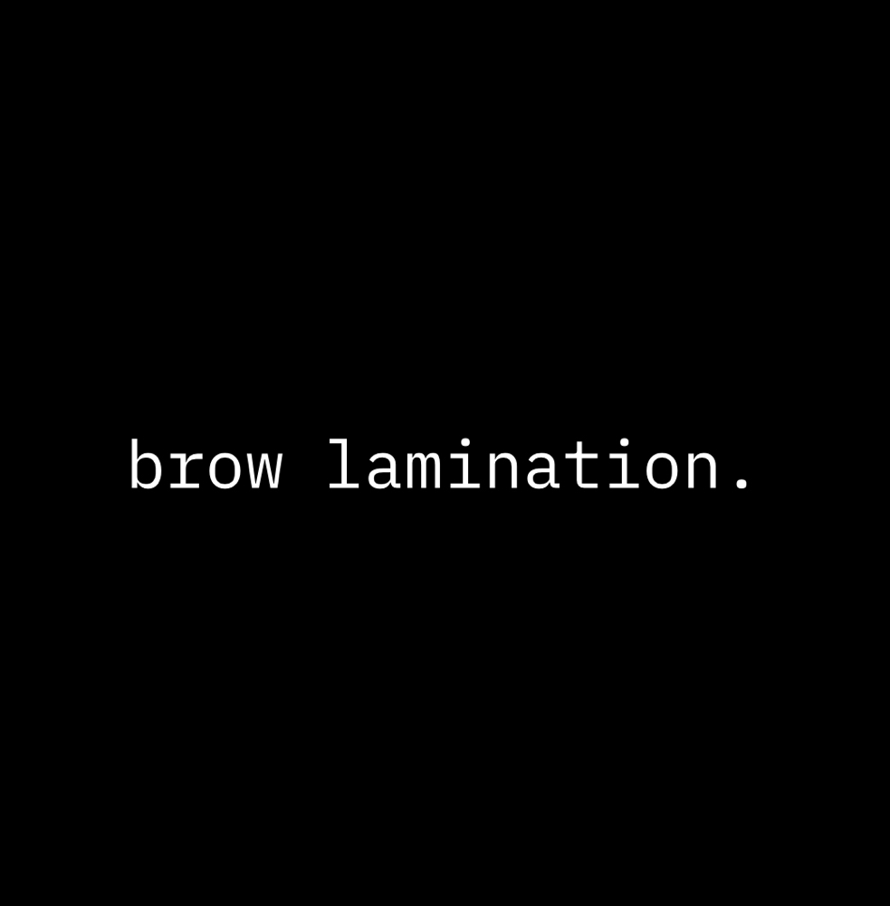brow lamination