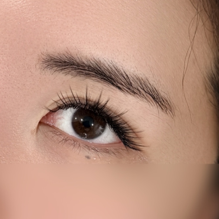 Returning Lash Client at Creation Beauty & Academy in Newark, CA