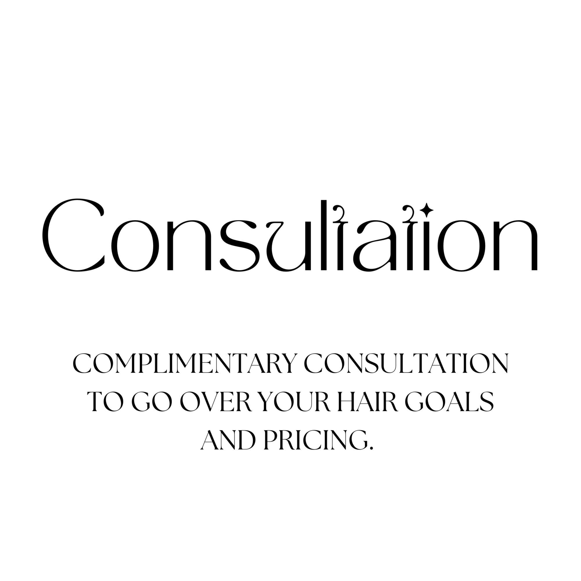 Consultation at Lovettsville Hair Studio in Lovettsville, VA