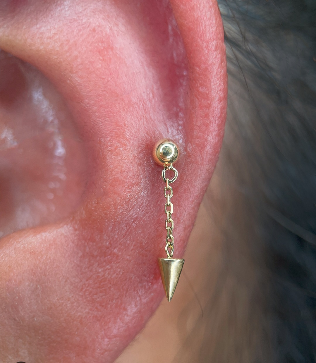 Mid-Helix Piercing