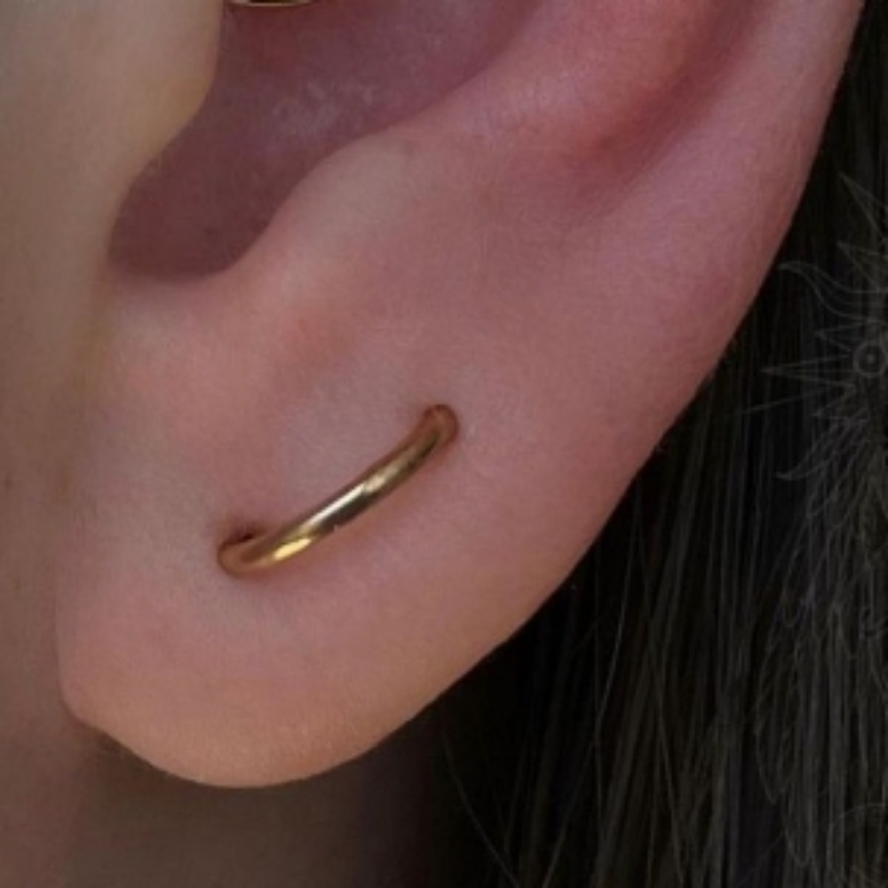 Orbital Piercing at Gilded Needle in BRENTWOOD, CA
