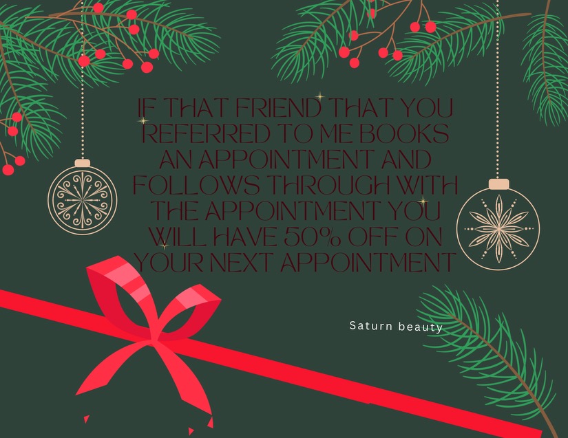 Refered Friend That Books Appointme