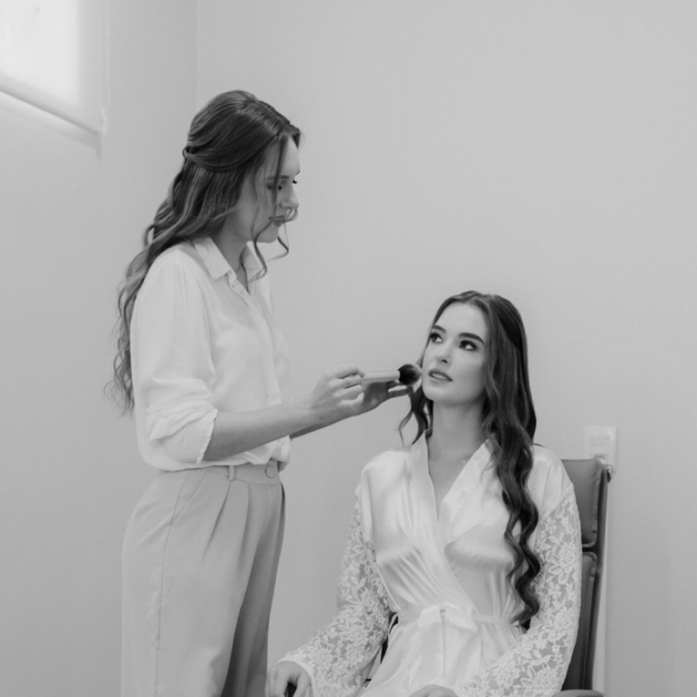 Wedding trail run at Sonder Beauty Boutique in Bend, OR