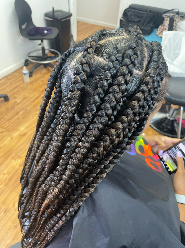 Knotless- Jumbo (w/hair+shampoo)