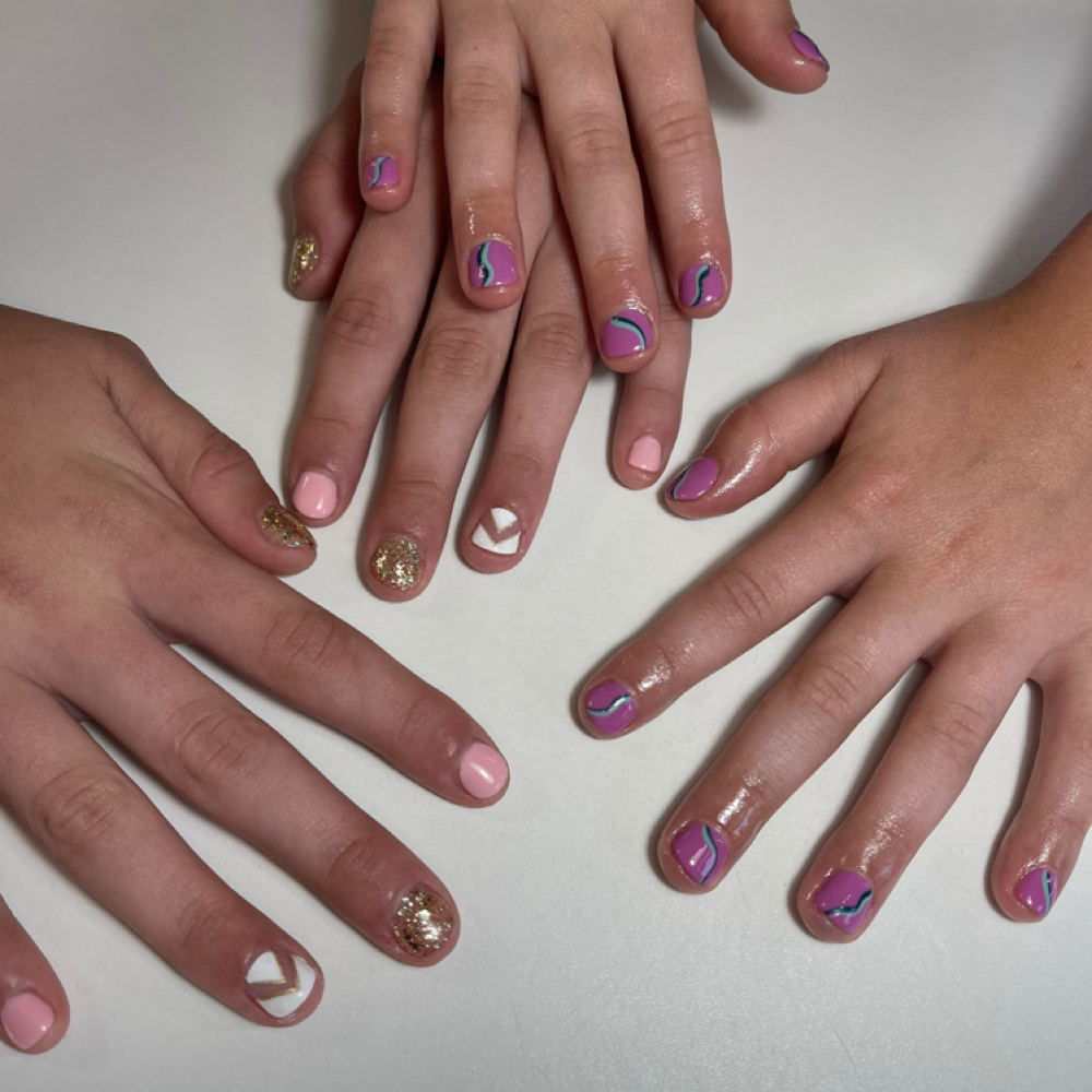 Kids Manicure at Southern Roots Salon and Spa in Coldwater, MI