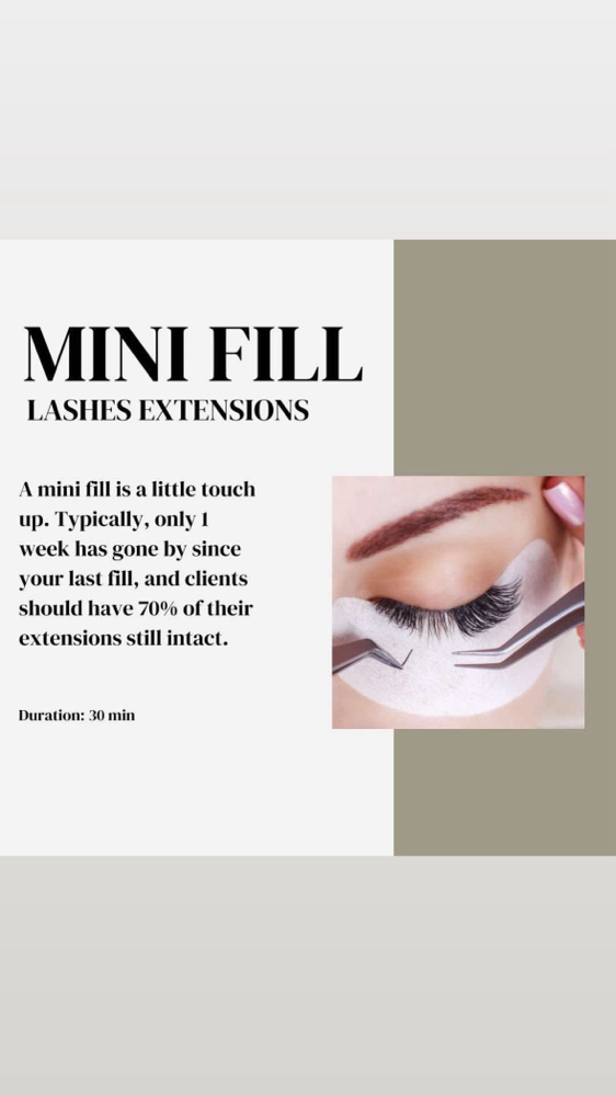 MINI FILL LASHES EXTENSIONS