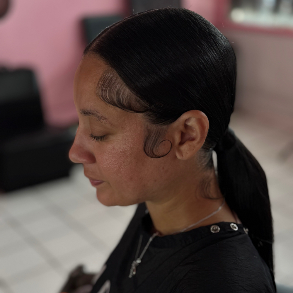 Ponytail at Illustrious Glam in Los Angeles, CA