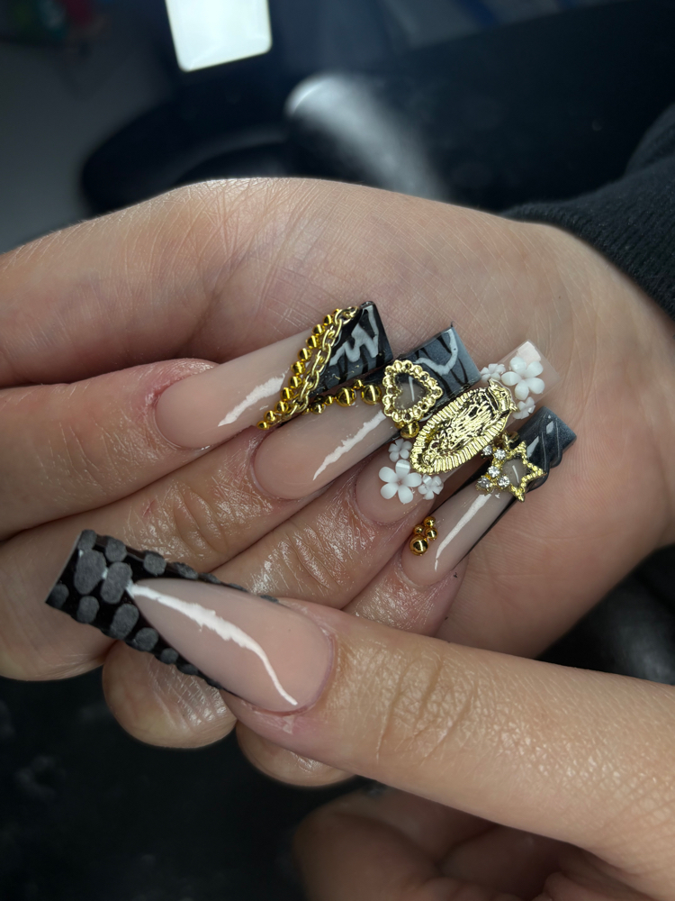 XL Acrylic Length Full Set