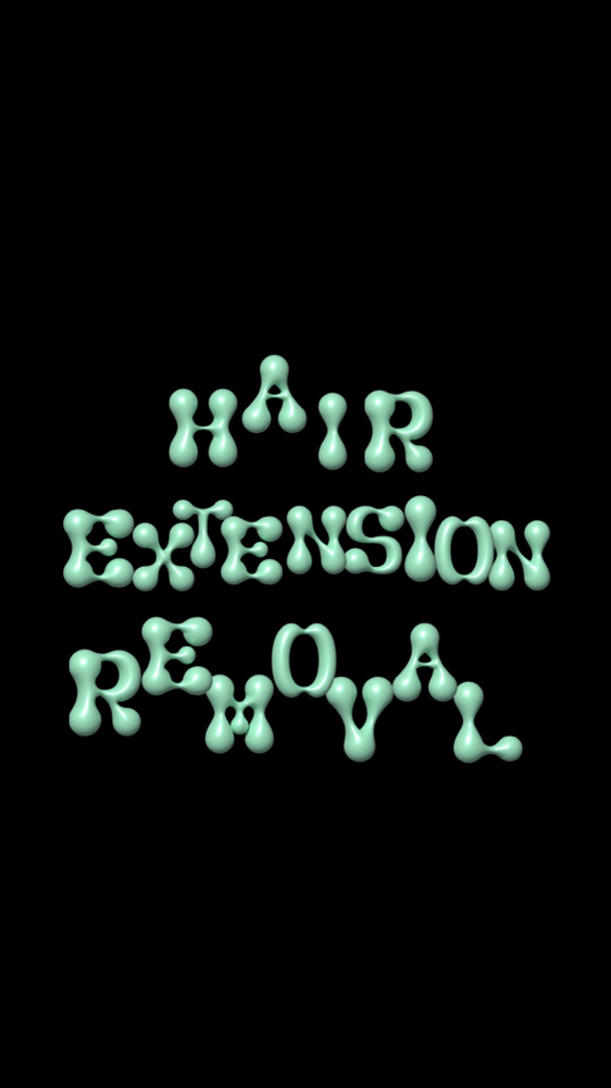 Hair Extension Removal