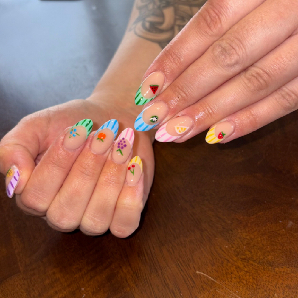 Medium Acrylic Set at Beauty Sanctuary   “Beautifying inside and out “ in Anchorage, AK