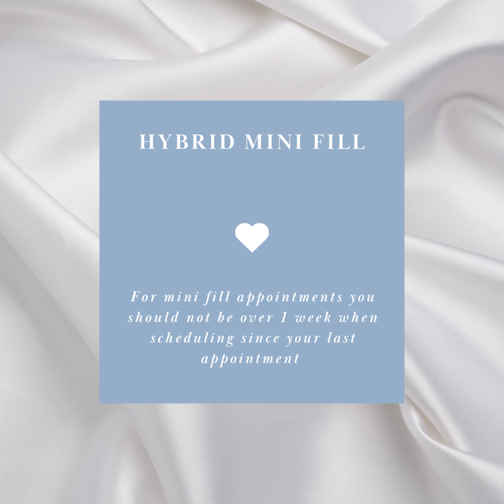 Hybrid Set Mini Fill at Lash w Nikki in Clovis, CA
