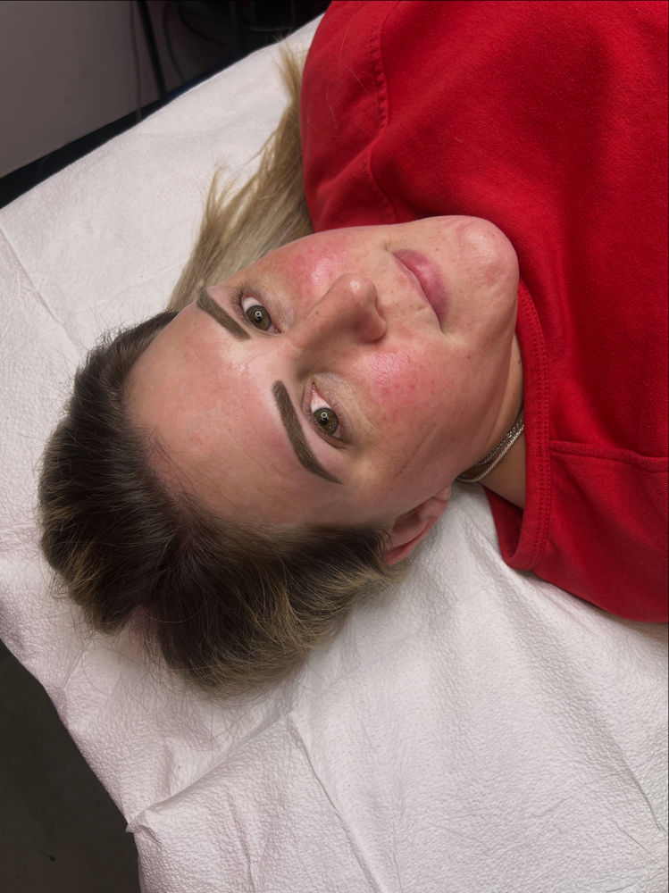 Ombre Brow Annual Touch Up at Linda’s Beauty Bar in Leander, TX