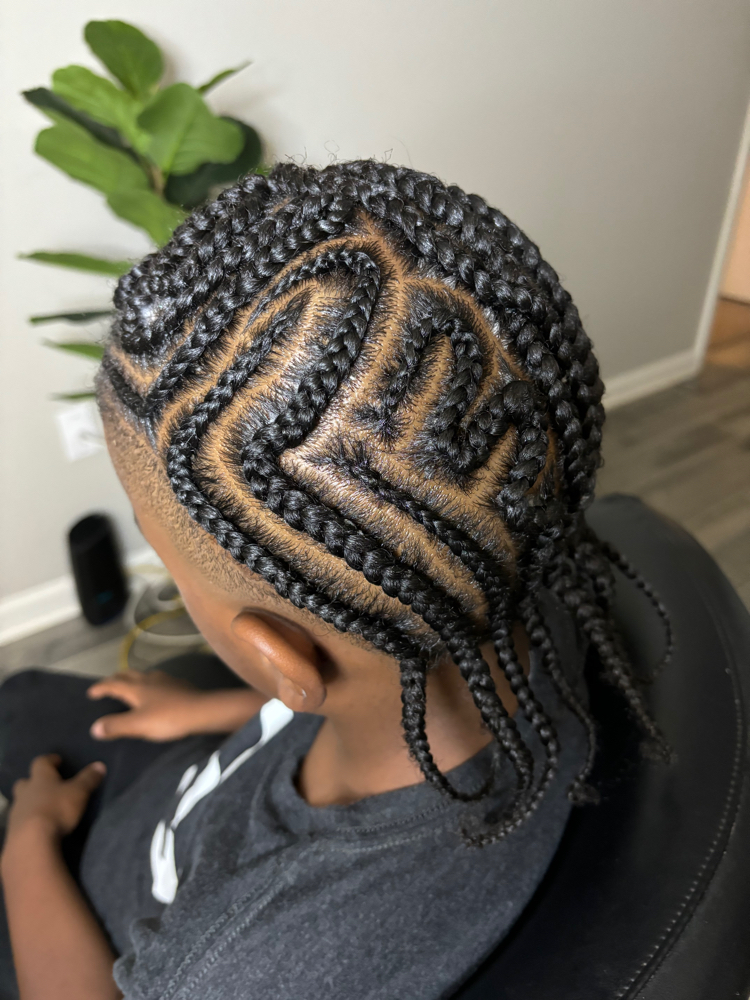 Kids Braid (w/o Added Hair) at A Step Above Beauty hairtique in Charlotte, NC
