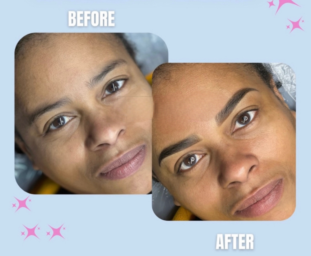 Eyebrow Microshading