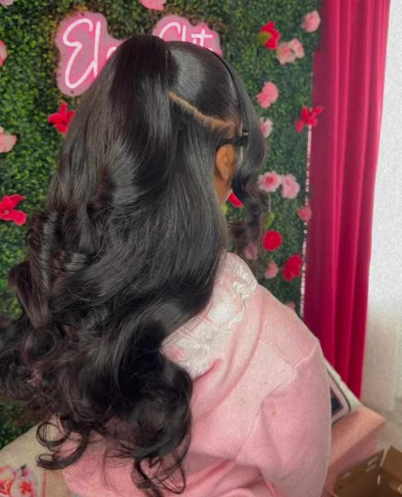 Half Up Half Down