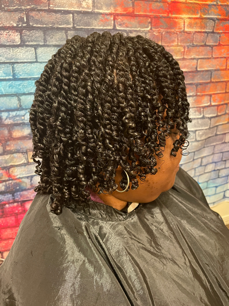 Two Strand  Curly Twist