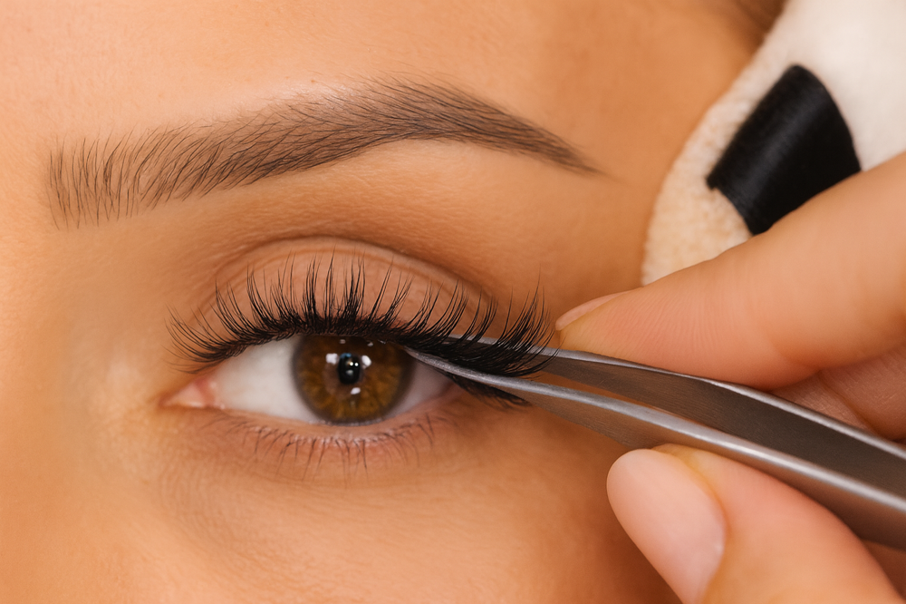 Strip Lash Application