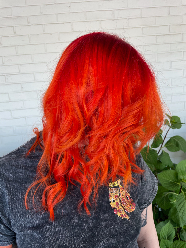 Ironwork On Dry Hair