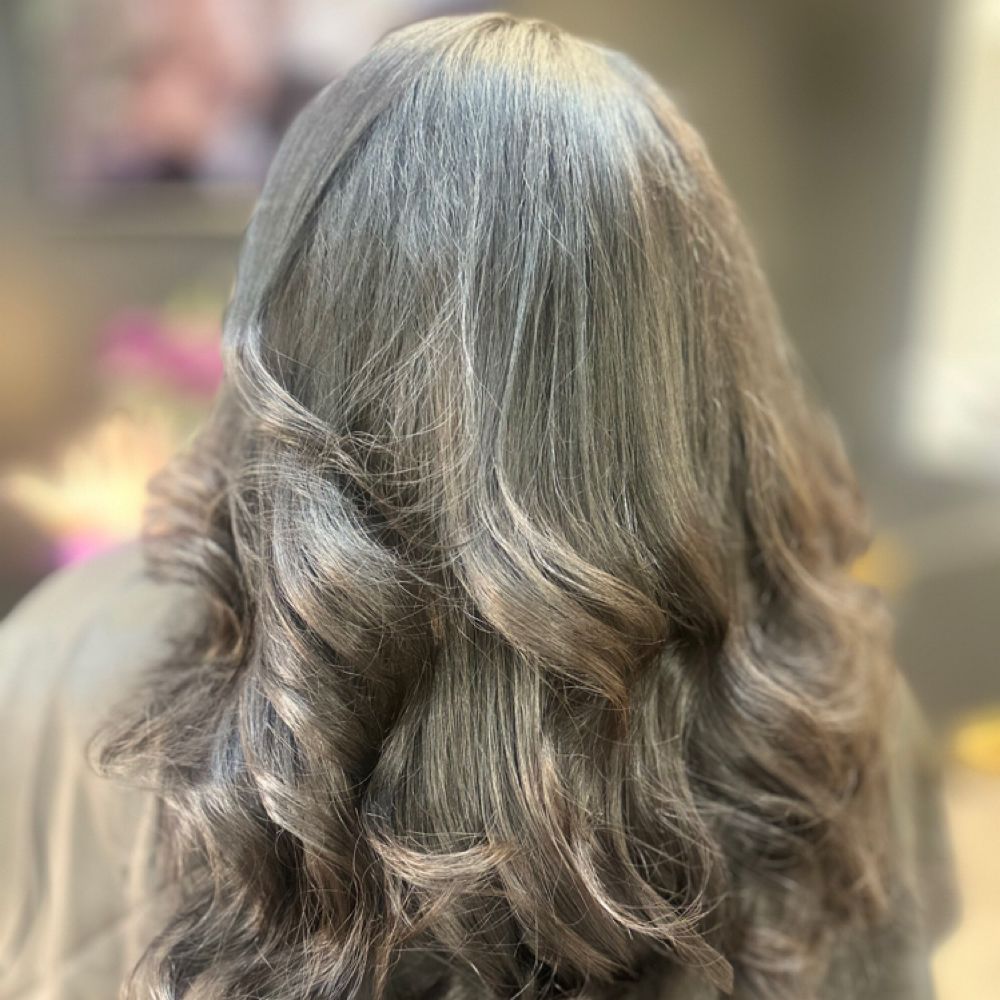 Frontal Sew In at Valentino Virgin Hair Salon Bar in Houston, TX