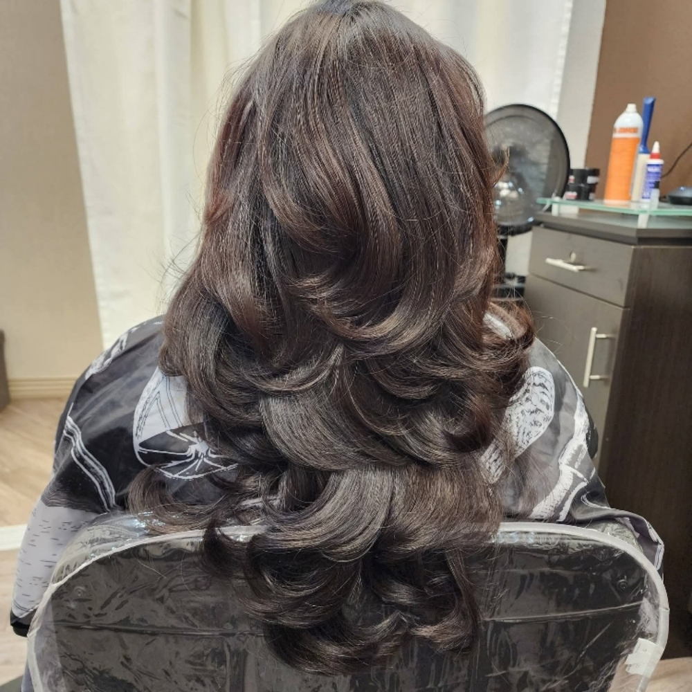 Women's Promotion Haircut at Serene Hair Designs in Woodbury, MN
