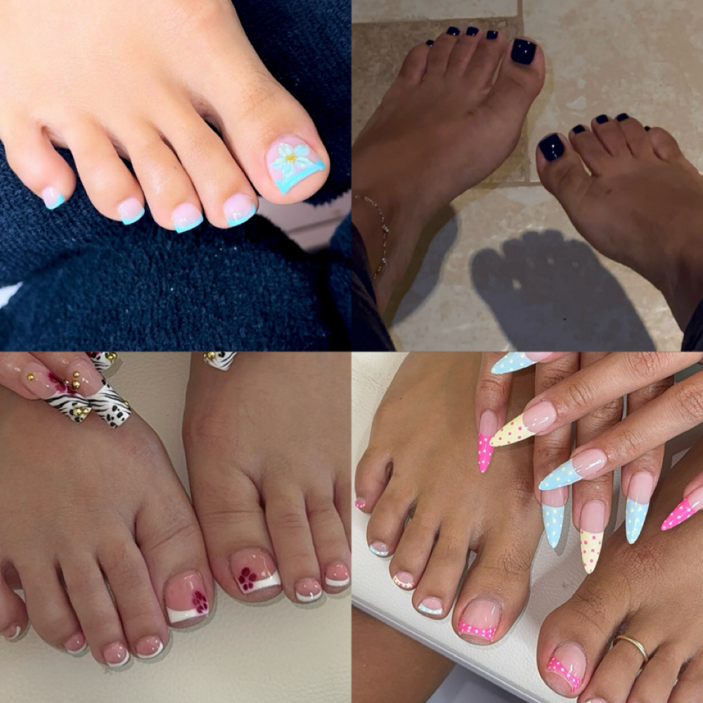 Dry Pedicure at ang.gelx in Takoma Park, MD