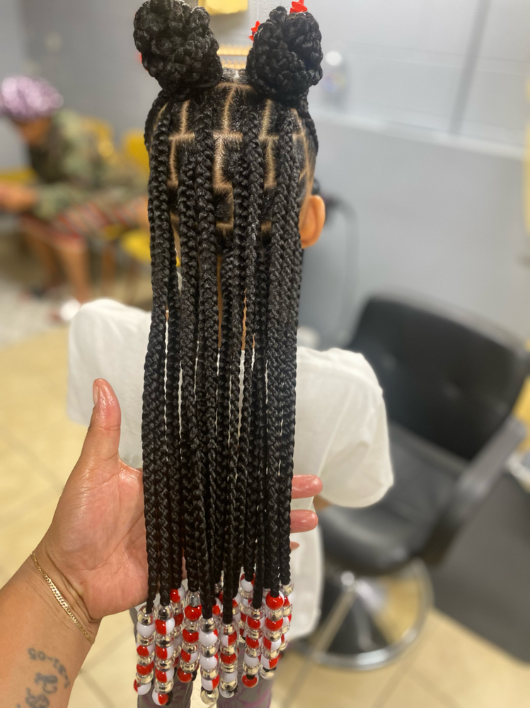 Children Knotless Braids