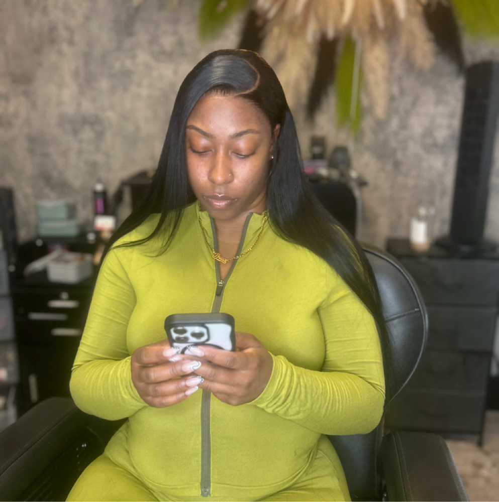 Frontal Wig Install at ChellyHairStudio in Kinston, NC