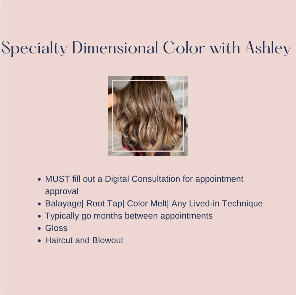 Specialty Dimensional Color W/ Cut