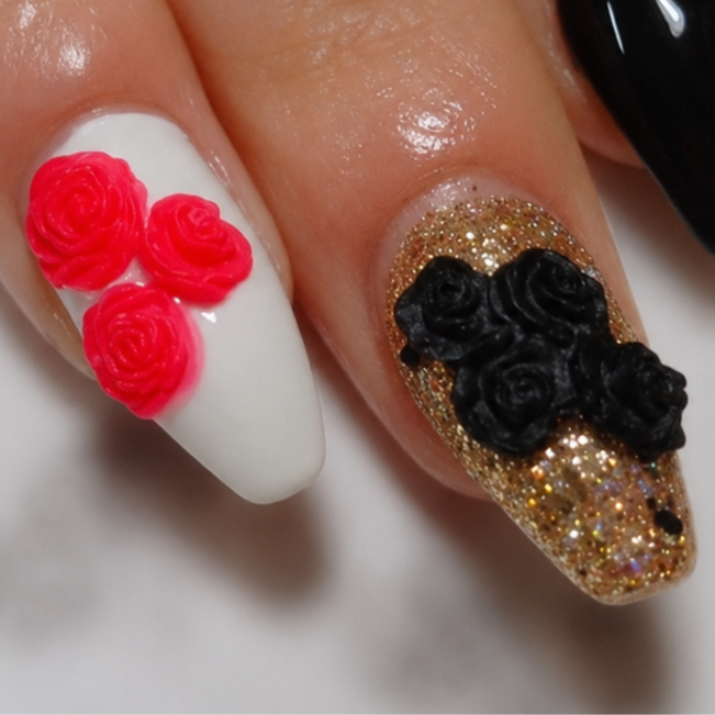3D Art at Refined Nails with Caroline in Lakeport, CA