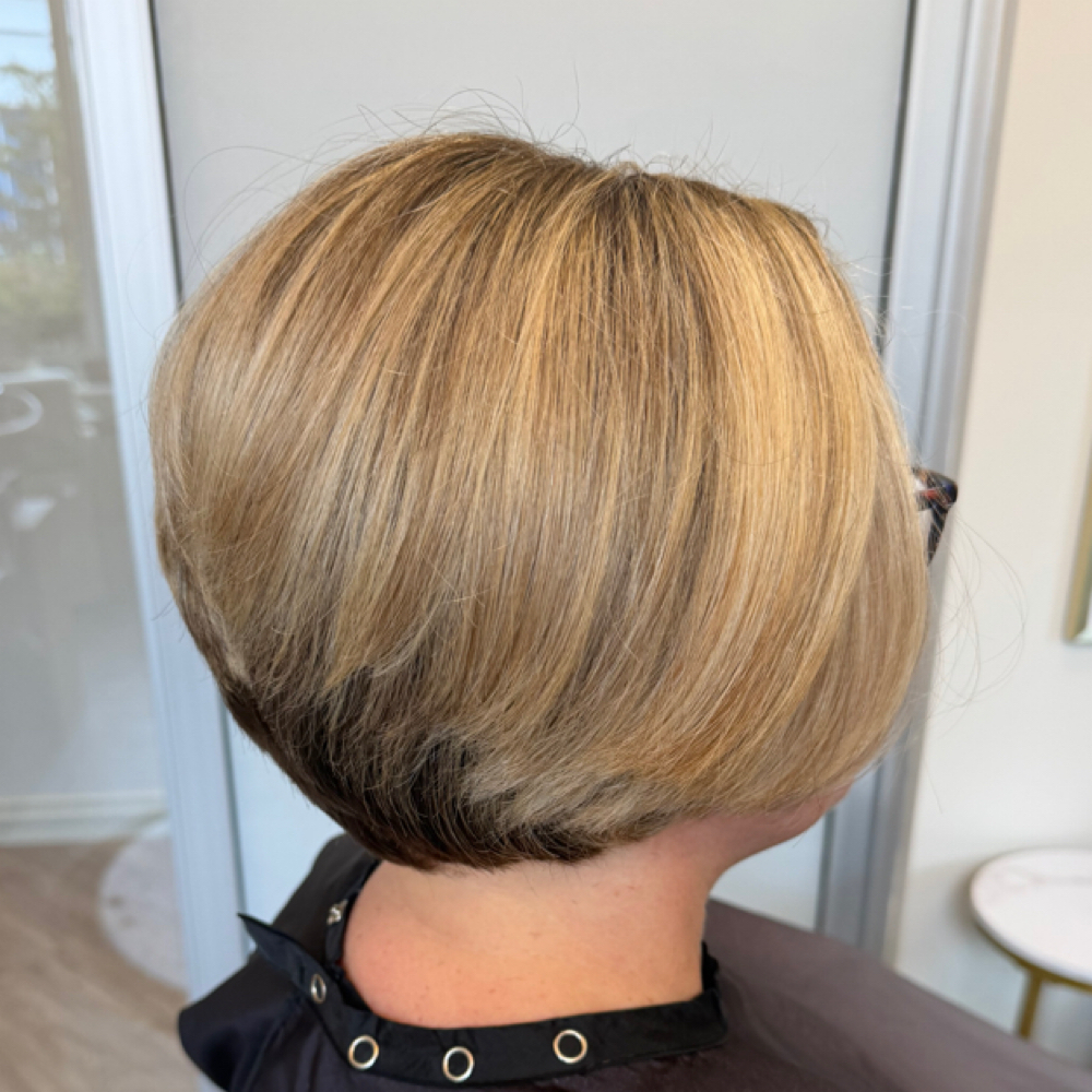 Womens Haircut + Blow Dry at Restored Beauty Lounge in Mooresville, NC