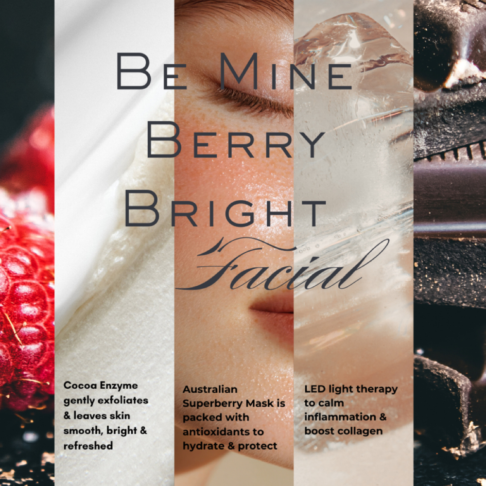 Be Mine Berry Bright Facial at Nova Skin Studio in Getzville, NY