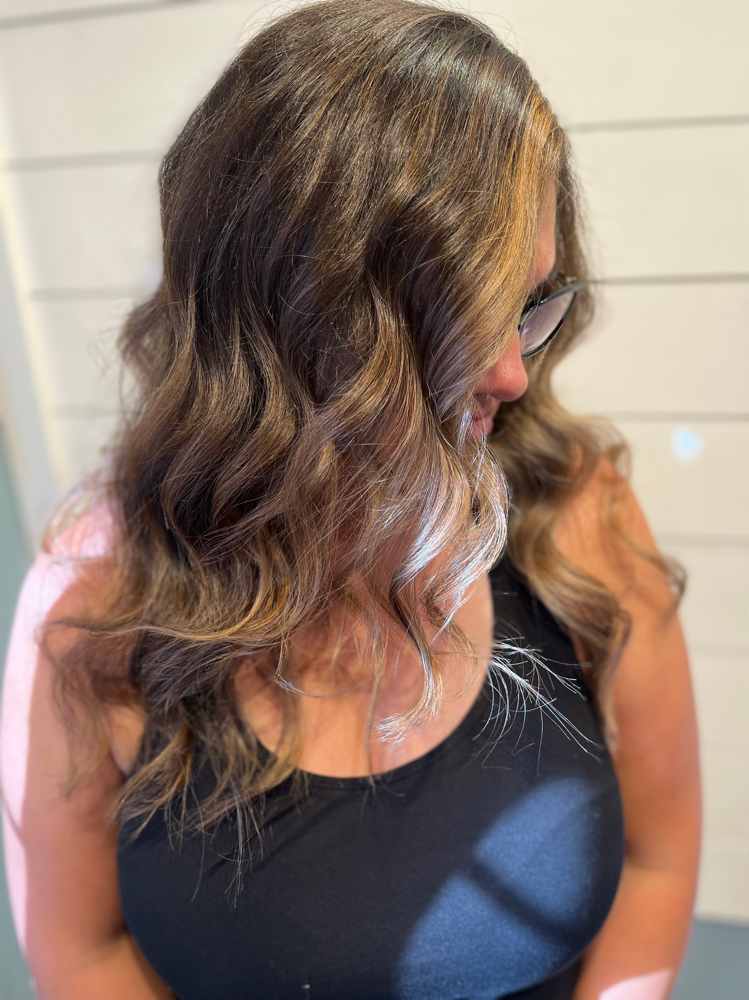 Partial Balayage + Blowdry + Cut