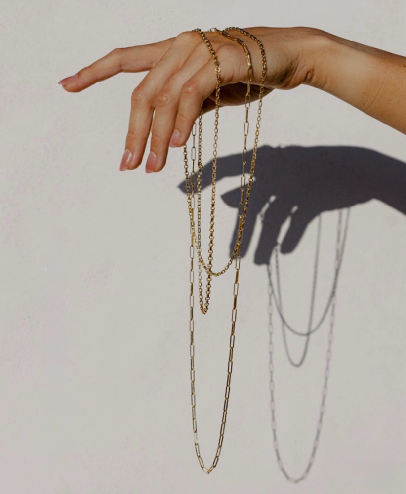 SILVER PERMANENT HAND CHAIN