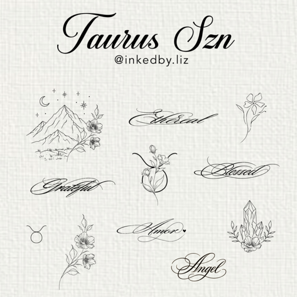 Taurus Szn Flash at Inked by Liz in Dallas, TX